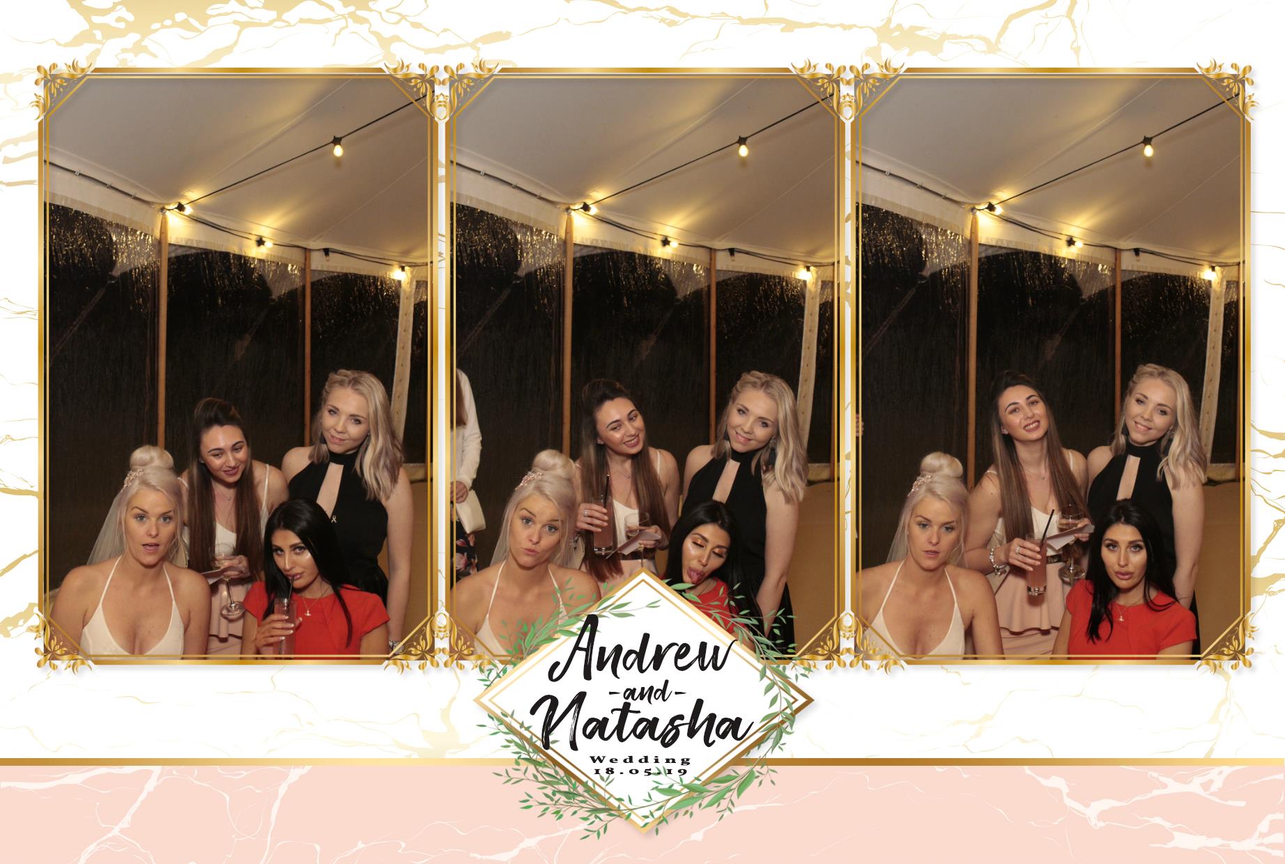 Andrew & Natasha's Wedding  | View more photos from the event at gallery.myphotoboothexperience.co.uk/u/MyPhotoBoothExperienceLtd/Andrew-Natashas-Wedding